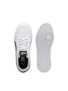 Court Lally Sneakers Jr Teen Sneakers Black And White 402304 - White/Black - View 3