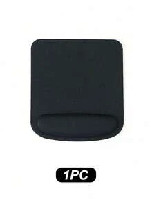 1/2pcs Grey/Black EVA Material Mousepad, Modern Minimalist Anti-Slip Wrist Rest Pad Suitable For Study Room, Office, Hotel, Restaurant, Internet Cafe, Back To School Season, Student Use - Black - View 15