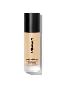 SHEGLAM Complexion Pro 持久透氣啞光粉底液-奶油啞光持久全覆蓋防汗粉底液控油全覆蓋無孔遮瑕膏防水持久全覆蓋無孔無瑕控油不褪色粉底液輕盈柔軟粉底液 品牌 美容 化妝 化妝品 適合女性與女孩 完美搭配夏季春季 Y2K 時尚 流行 生日 母親節禮物 假期 派對準備就緒 最佳顏色 - Buttercream - 查看 11