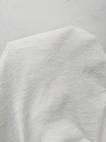 EMERY ROSE 女士简约纯色V领无袖短连衣裙，夏季 - 白色 - 查看 7