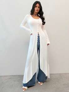 Firerie Áo thun dài tay nữ thanh lịch, tối giản, màu trơn, cài cúc phía trước, thích hợp mặc đi làm, áo thun dài tay mùa xuân/hè mới, áo trắng nhẹ nhàng cho kỳ nghỉ, phong cách Bohemian, mùa xuân/hè, đi biển, thanh lịch, gợi cảm, kỳ nghỉ, bãi biển, Hawaii, hẹn hò, tiệc tùng, lễ hội âm nhạc, lễ tốt nghiệp, bãi biển dành cho nữ, kỳ nghỉ, lễ hội âm nhạc, lễ hội hóa trang, ngày Valentine, mặc hàng ngày, áo sơ mi trắng nữ mùa xuân/hè, phong cách Bohemian thường ngày cho kỳ nghỉ của nữ - Màu be - Xem 8