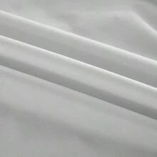 Cirelle 四件套床单，饰有优雅的三线刺绣 - 柔软丝滑的酒店级床上用品 - 深口袋床笠 - 防皱且可机洗 - 淺灰 - 查看 8