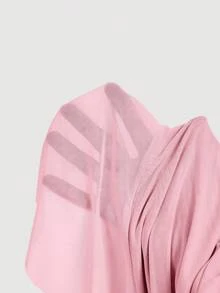 SHEIN MOD Ruffle Trim Cinched Waist Bow Tie Mesh Overlay Dress,Summer Dresses For Women,Dresses For Women Summer - Pink - View 5