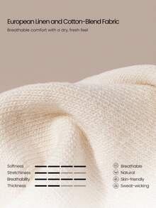 2-Pair European Linen Cotton Blend Cable-Knit Seamless Toe Socks Holiday Vacation Summer Daily Casual Wear - Multicolor - View 5