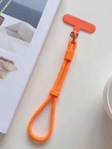 Adjustable Multicolor Nylon Phone Lanyard Durable Fashionable Short Cord For Mobile Keychain Phone Case Anti-Lost Accessory Phone Strap - Multicolor - View 23