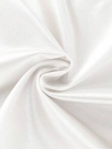 Airaco 性感修身蕾丝拼接缎面吊带背心，夏季海滩度假休闲旅行时尚女款 - 白色 - 查看 4