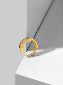 MOTF PREMIUM NHẪN XOẮN MẠ VÀNG 18K - Vàng - Xem 4