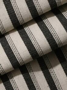 DAZY Pantalones cortos casuales con cintura elástica y rayas para hombres - Multicolor - Ver 7