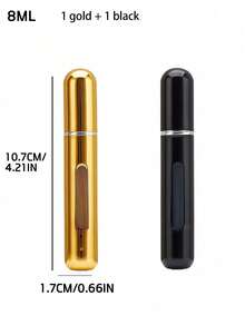 8ml Perfume Refillable Bottle, With Direct Filling From The Bottom To The Top, For Refilling Large Bottles Of Perfume Into Smaller Ones. Convenient For Spraying Perfume When Going Out, Reusable Spray Bottle, Perfect For Beach Travel Organization, Mini Portable Empty Liquid Container, Travel Perfume Spray Bottle, Suitable For Both Men And Women - 8ml - View 31