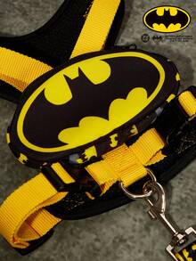 Batman X PETSIN Bộ vòng cổ và dây xích cho thú cưng, sự lựa chọn lý tưởng cho người yêu thú cưng. - màu đen - Xem 4