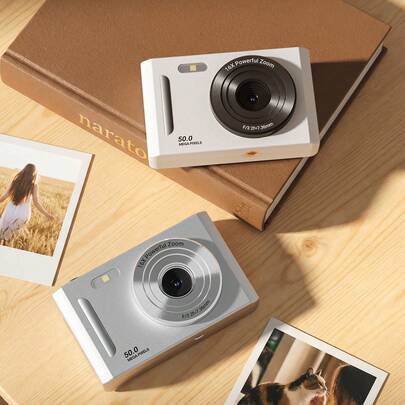 Teckwe 两台数码相机套装，适合作为礼物