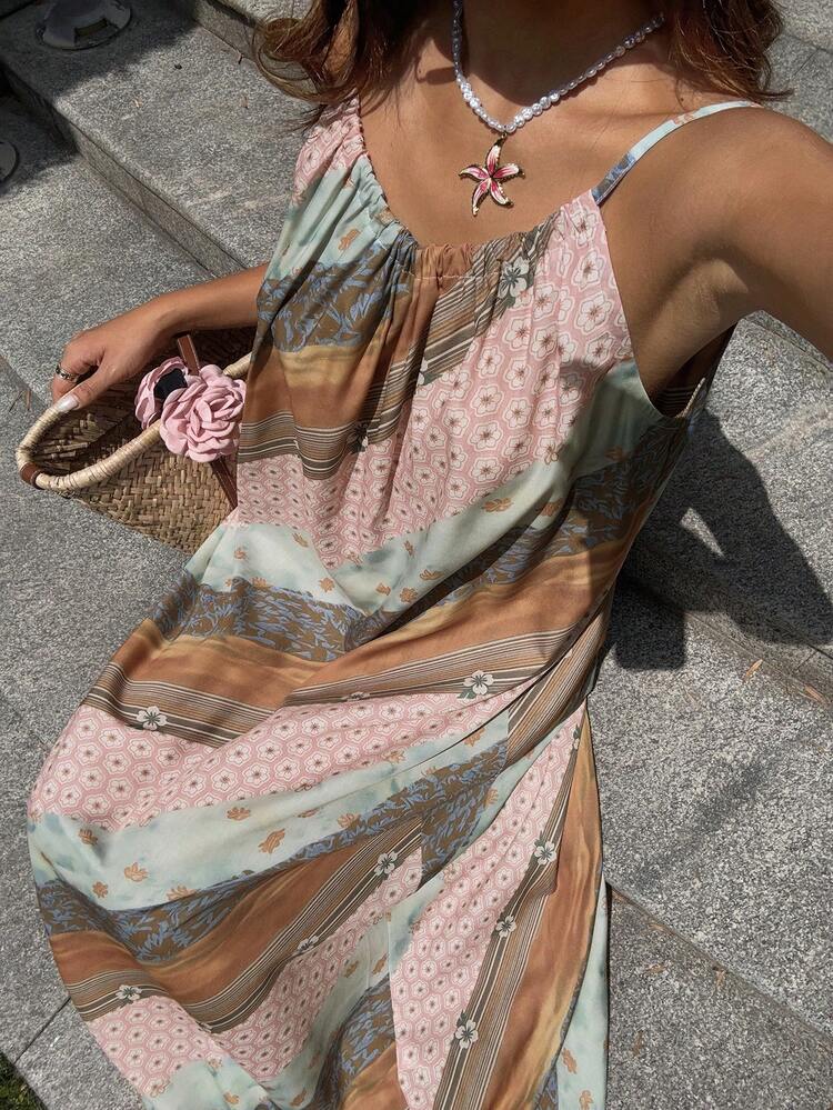 Sleeveless Midi Dress For Women