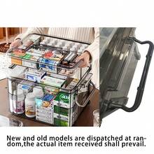 1PC Transparent Multi-Layer First Aid Kit With Handle, Large-Capacity Medicine Storage Box, Suitable For Home, Travel, And Office. Organizes Pills, Bandages, And Medical Supplies. Visible Compartments For Easy Access. Ideal For Family Emergencies And Daily Use. Portable Design, An Essential Health Storage Bag. - Multicolor - View 8