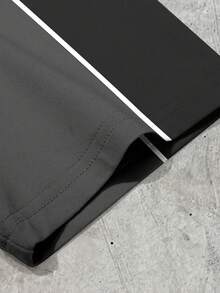 Manfinity EMRG 男士街头时尚全印花短袖T恤 - 彩色 - 查看 4