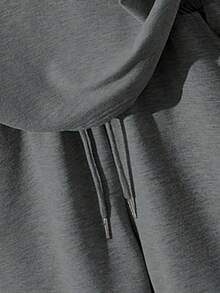 Resyla 女士休闲套装，夏季新品，休闲运动，篮球服，办公家居服，返校季，教师节，图案设计，红色爱心刺绣，女士T恤短裤套装 - 灰色 - 查看 5