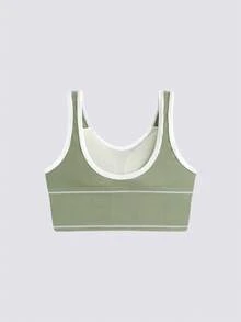 Loungeista 2pcs/Set Women Comfortable Breathable Padded Wireless Sports Bras, Yoga - Multicolor - View 7