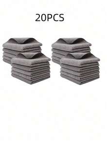 5/10/15/20pcs Kitchen Multifunctional Cleaning Cloth, Household Cleaning Cloth, Absorbent Car Towel, Kitchen Cleaning Cloth, Dishwashing Cloth - Multicolor - View 22