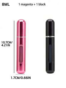 8ml Perfume Refillable Bottle, With Direct Filling From The Bottom To The Top, For Refilling Large Bottles Of Perfume Into Smaller Ones. Convenient For Spraying Perfume When Going Out, Reusable Spray Bottle, Perfect For Beach Travel Organization, Mini Portable Empty Liquid Container, Travel Perfume Spray Bottle, Suitable For Both Men And Women - 8ml - View 25