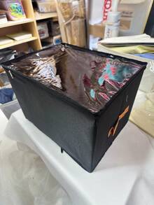 可折疊布製鞋收納盒，大容量可存放 12-16 雙鞋，透氣可水洗附蓋收納盒，附可調隔板，適用於衣櫥、玄關、公寓，鞋子整理，喬遷與節日居家收納用品 - 彩色 - 查看 9