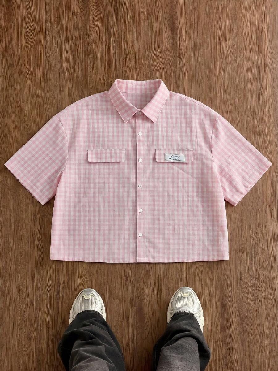SWAVVY Men Shirts - Pink - View 1