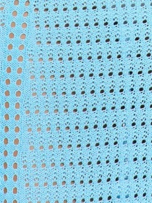 MUSERA Đầm maxi cổ yếm, phối ren móc, khoét tam giác phía trước, điểm nhấn là hình sao biển vàng, thích hợp mặc đi biển, bơi lội, gợi cảm, dễ thương, đi chơi, nghỉ lễ, mùa hè, màu xanh đậm. - Màu xanh lam - Xem 6