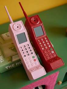 1 chiếc mô hình điện thoại cổ điển bằng gạch – Phụ kiện trang trí kiểu Trung Quốc dùng cho sân khấu và cửa sổ. - Nhiều màu - Xem 6