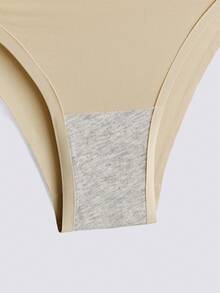 Loungeista 5 条装女士 BIkini 无缝舒适内裤：柔软透气内衣套装镂空内裤，性感低腰贴身内裤 - 彩色 - 查看 7