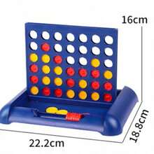Classic 4 In A Row Board Game, Connect Four Game, Fun Party Game, Multiplayer Battle Game For Entertainment - Multicolor - View 7