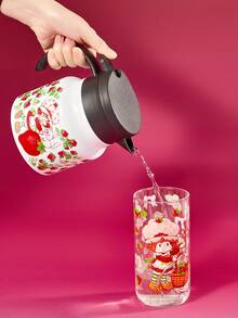 Strawberry Shortcake X SHEIN 800 ml / 27 oz Dùng trong gia đình, dã ngoại, Thép không gỉ 316 - trắng - Xem 2