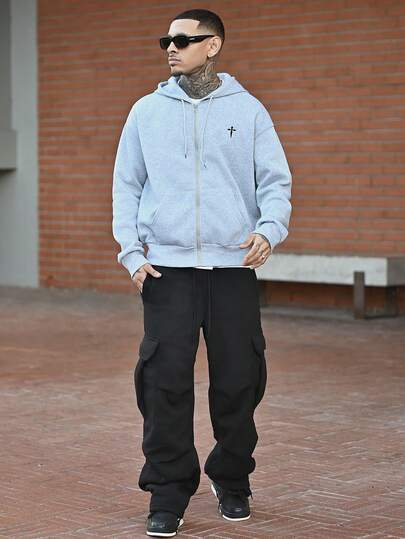 Devon Thys 男士休闲纯色工装慢跑裤