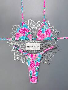 Swim Mod 2026 Spring/Summer New Sexy Bikini Two Pieces Swimsuit Set - Multicolor - View 1