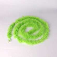 1pc 2M Feather Cord Ribbon, Beautiful Decoration For DIY Crafts, Christmas, New Year Accessories - Multicolor - View 17