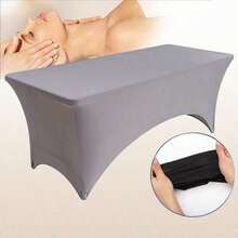1 pieza Funda para mesa de masaje de salón de 6 pies, funda elástica para cama de extensión de pestañas, adecuada para cama de pestañas, salón de belleza - Multicolor - Ver 18