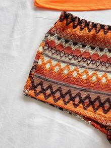 Soleia Bộ đồ nữ màu trơn gồm áo hai dây và quần short, kiểu dáng thường ngày. - Nhiều màu - Xem 4