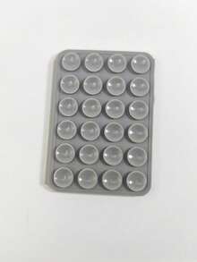 1个手机硅胶吸盘，带24个方形吸盘，双面硅胶吸盘手机支架，适用于手机壳、自拍、视频等多种场景。 - 彩色 - 查看 12