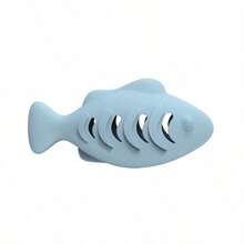 1pc/Beloved Little Pet Cat, Dog Toy Silicone Fish Cub, Self Fun Teasing Cat Stick, Fish Bite Fun Cat Utensils, Pet Toys, Pet Supplies - Multicolor - View 13