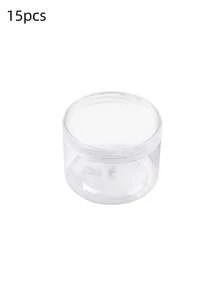 1/2/4/6/15/20 PIEZAS Frascos de almacenamiento transparentes y herméticos a prueba de polvo y humedad, apilables, con tapa, para organización de cocina, despensa, joyería, oficina, baño, dormitorio y almacenamiento diario. Solución de almacenamiento de alta capacidad, muy valorada y necesaria. - Multicolor - Ver 13