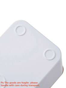 Caja grande para organización de cables - Organizador y cubierta de cables de estilo de madera para cables de TV, computadora, concentrador USB y regleta de alimentación debajo del escritorio - Material ABS - Multicolor - Ver 12