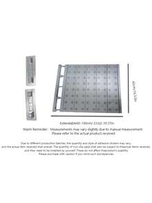 1 pieza Divisores ajustables para estantes de armario - Organizador expandible para armario, baño, almacenamiento de cocina - Instalación sin taladrar, fácil con almohadillas de viscosa incluidas - Sistema de partición versátil Artículos de cocina Accesorios de cocina Herramientas de cocina - Multicolor - Ver 22