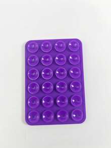 1个手机硅胶吸盘，带24个方形吸盘，双面硅胶吸盘手机支架，适用于手机壳、自拍、视频等多种场景。 - 彩色 - 查看 16