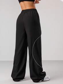 With My Calm Quần thể thao nữ - màu đen - Xem 2