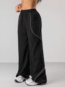 With My Calm Quần thể thao nữ - màu đen - Xem 4