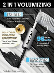 SHEGLAM All-In-One Primer & Tubing Volume Mascara-Tubing Black - Black - View 3