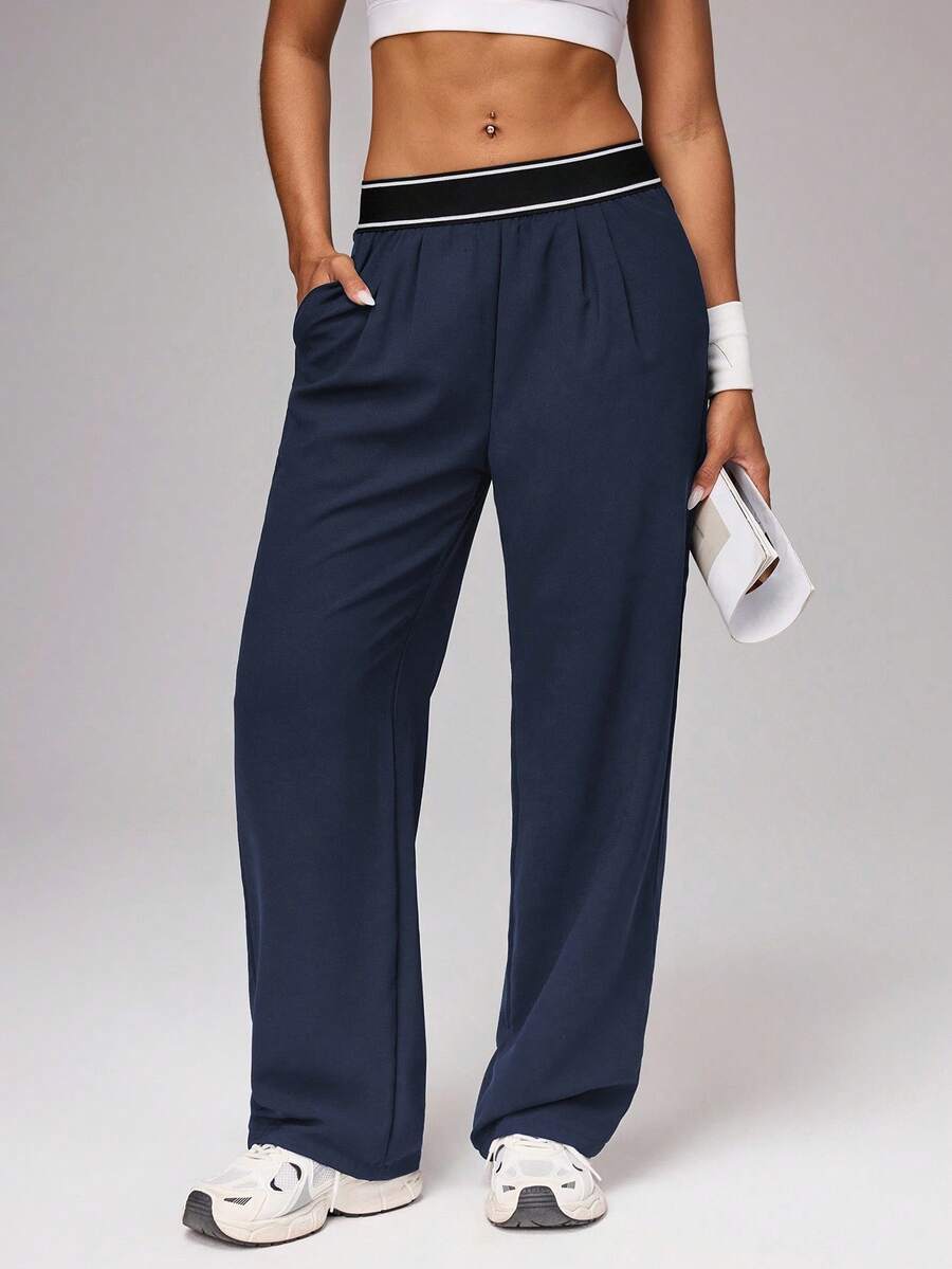 Easithlete 女士休闲运动裤 - 藏蓝色 - 查看 1