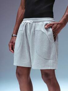 STYNVO Men's Casual Drawstring Shorts With Pockets - Grey - View 5