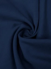 Opuloom Đầm hai dây cổ chữ V thanh lịch thời trang dành cho nữ, có dây buộc eo, xếp ly, thích hợp mặc đi làm, dự tiệc, ăn tối, mùa xuân/hè. - Màu xanh lam - Xem 5