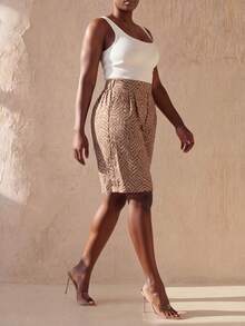 BamGlimmer 春季情人节新年假日新款宽松印花女式短裤，时尚热带度假嘻哈休闲风，适合旅行、日常穿着、返校、派对、各种场合。 - 彩色 - 查看 3