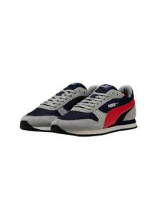 Puma St Miller Men's Casual Athletic Shoes Navy / For All Time Red / Flat Light Grey 401622 03 - Multicolor - View 3