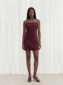 Women's Bow Detail Open Toe Stiletto, Elegant Patent Leather Burgundy Sandals, Party Date Summer Shoes - Burgundy - View 2