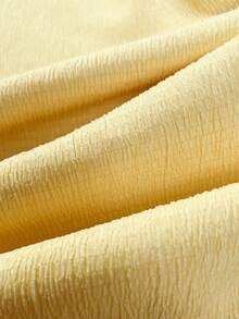 Sweetra Y2K休闲度假风百搭学院风纹理面料阔腿裤 - 彩色 - 查看 7